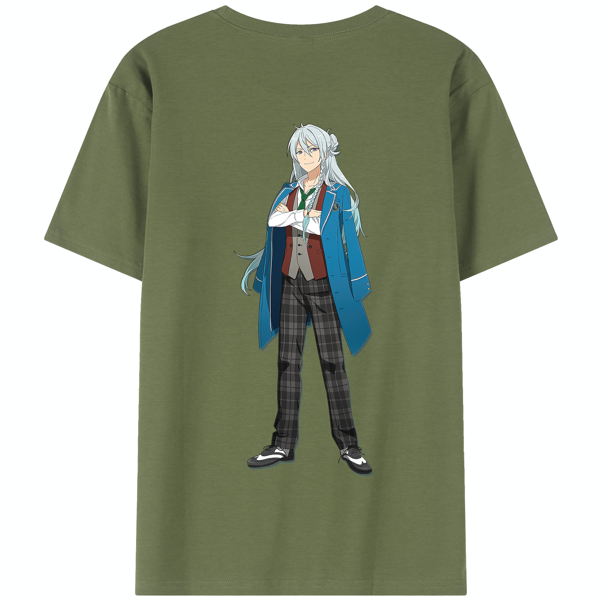 （画像用） あんさんぶるスターズ! Ensemble Stars 綿100％半袖Tシャツ（背面プリント）